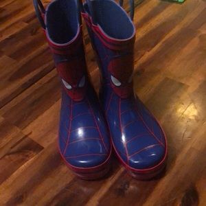 Spider-Man rain boots/snow boots